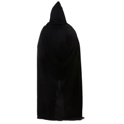 1.8m Man Black Cloth Hooded Blanket For Adults Watching TV Reading Festival Wearable Cloth Hoodie Throw Blankets