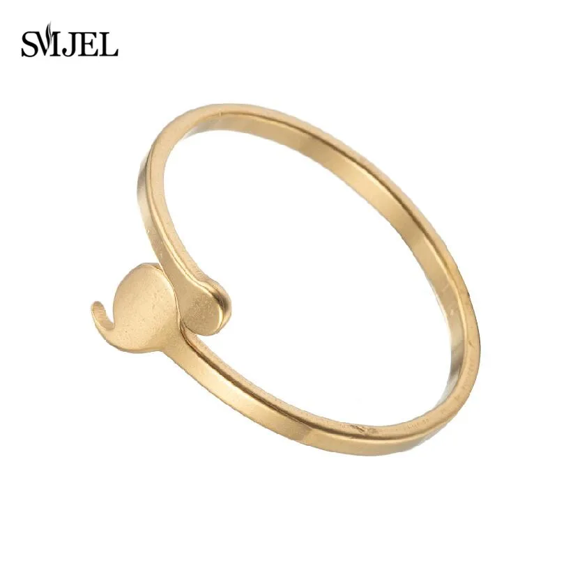 Creative Semicolon Design Opening Wave Rings For Women Men Stainless Steel Inspirational Jewelry Graduate Gifts For Lover Gifts view 6
