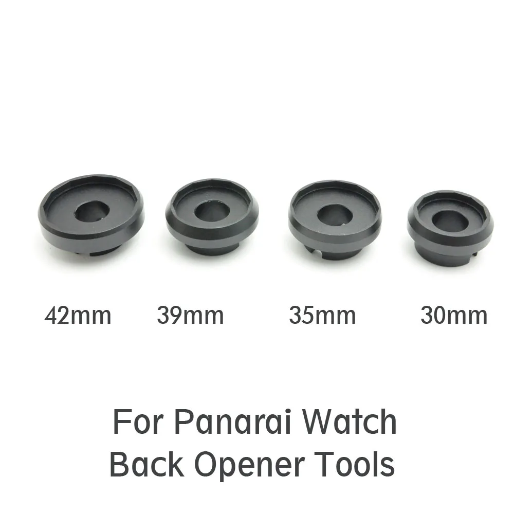 4pcs/Lot Watch Back Opener Tools 12 Sides 30mm, 35mm,39mm,42mm Watch Back Case Opener For Panerai Watches