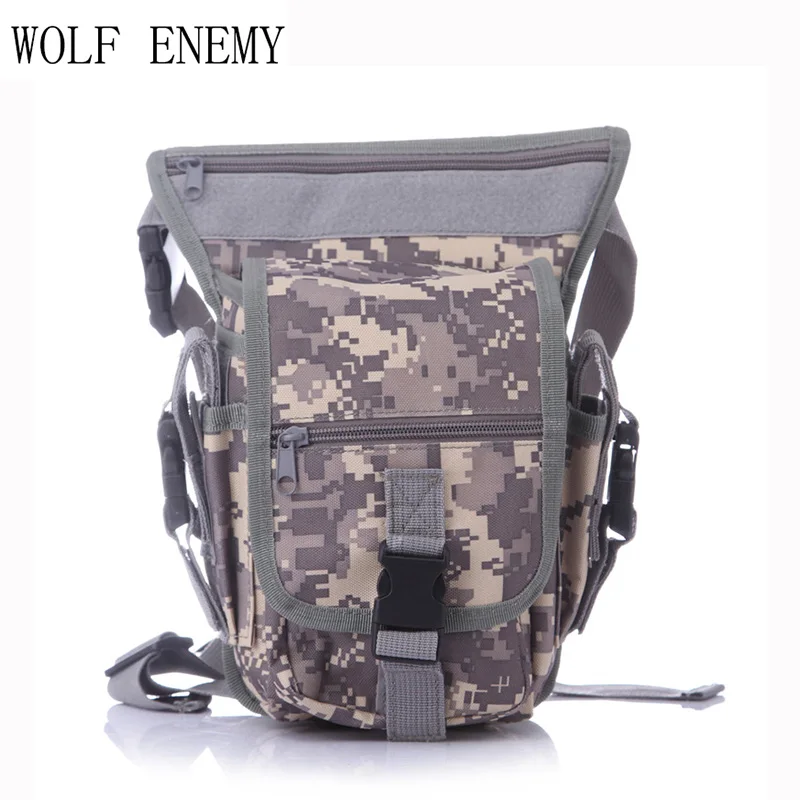 Tactical Drop Leg Bag Adjustable Outdoor Sport Accessories Belt Bag  Hunting Waist Packs Molle Leg Pouch Hiking Cycling Bag