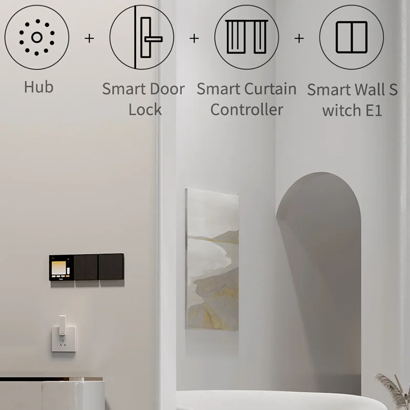 Aqara-Hub E1 Zigbee, entrada inteligente USB, Control de conexión inalámbrica, Control remoto para Mi home Mijia, Apple Homekit