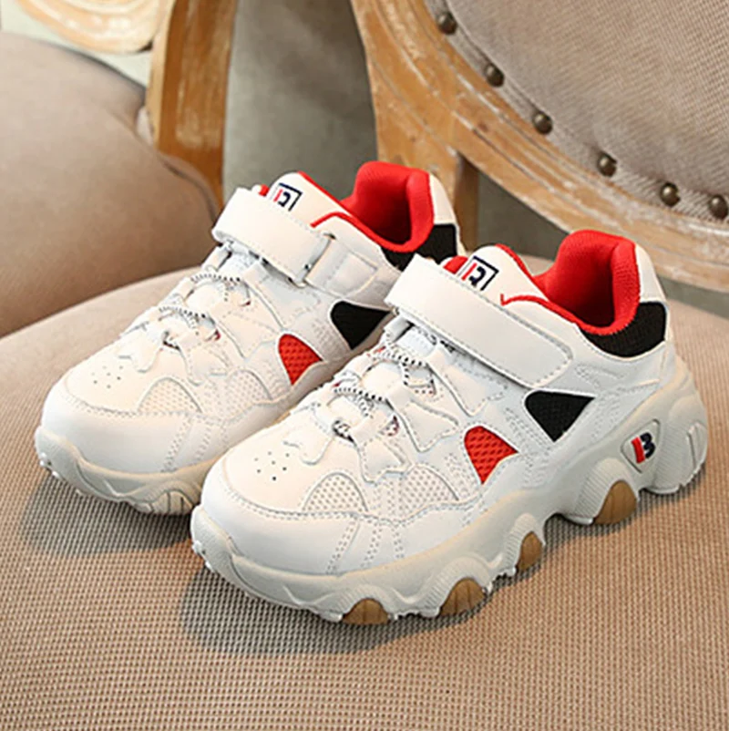 

Children's dad shoes explosion models girls color matching casual shoes spring and autumn 2020 new Korean fashion boys sneakers