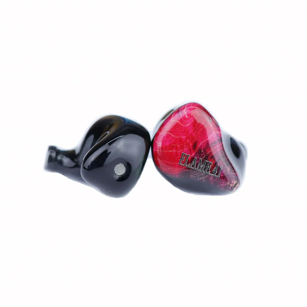 TONEKING FLAME41 1DD+4BA Hybrid Driver HiFi Monitor DJ Studio Stage In-ear Earphone Custom Handmade Headset With MMCX Interface