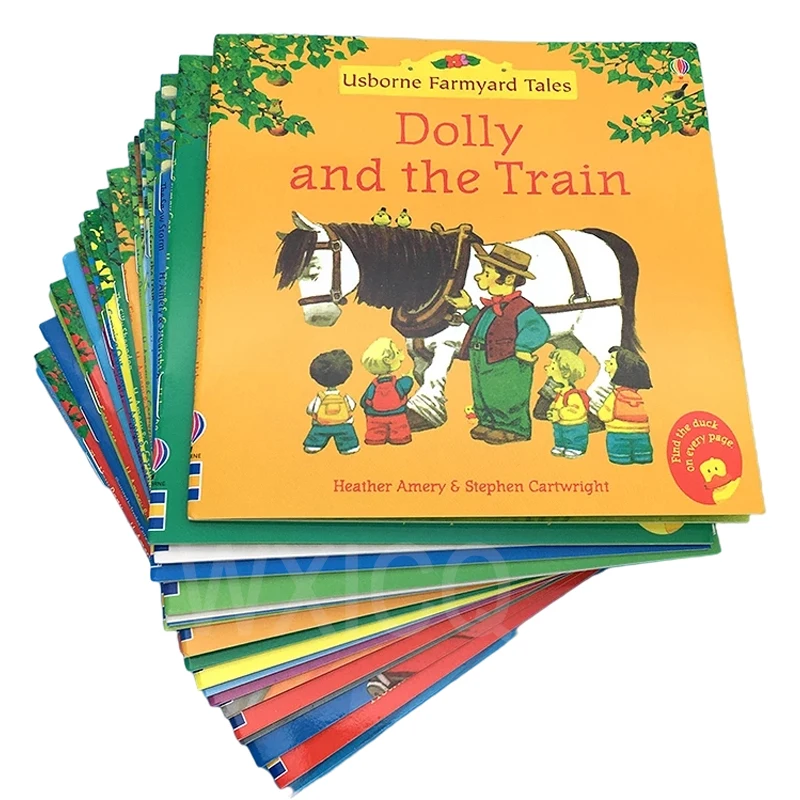 Usborne English Picture Book Farm Storybook Series Of 20 Volumes Delivers Audio Learning Materials For Children At Each Stage