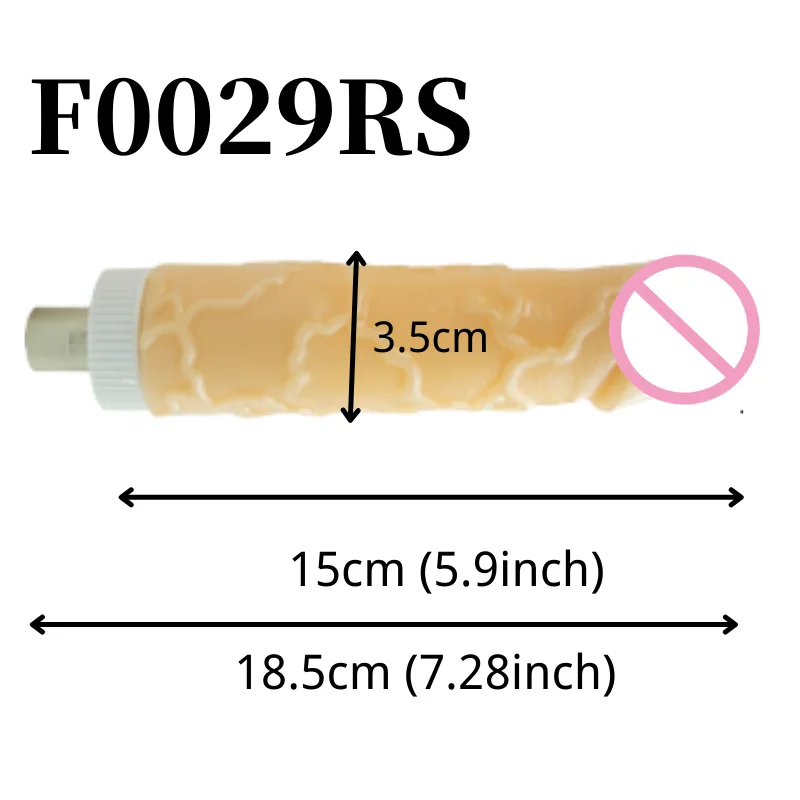 Fredorch 19 Types Flesh-colored Sex Machine Attachment Dildo 3XLR Sex Love Machine Penis Accessories For Women Sex Product Dildo view 4