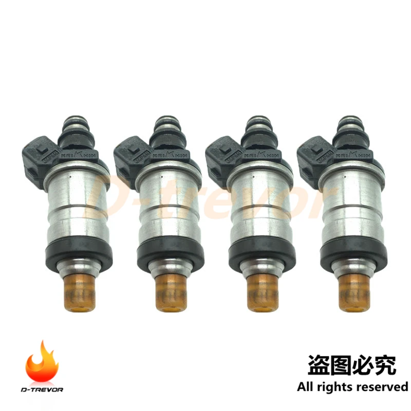 4PCS 06164-P0A-000 Fuel Injectors For Honda Accord Civic CRX Odyssey Acura NSX