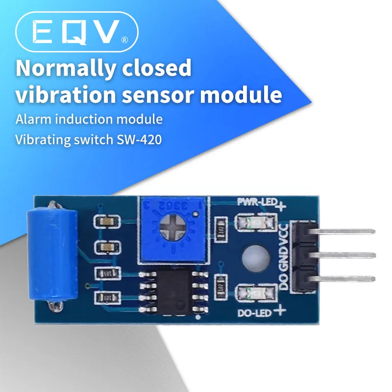 Normally Closed Vibration Sensor Module for Alarm System DIY Smart Vehicle Robot Helicopter Airplane Aeroplane Boart Car WAVGAT