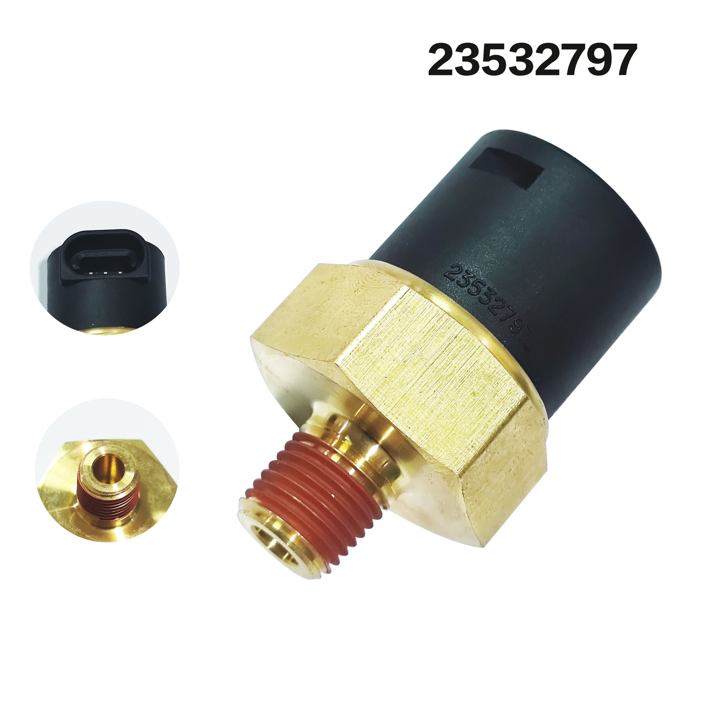 Engine Oil & Fuel Pressure Sensor Valve For VOLVO Detroit Diesel Series 50 60 23532797