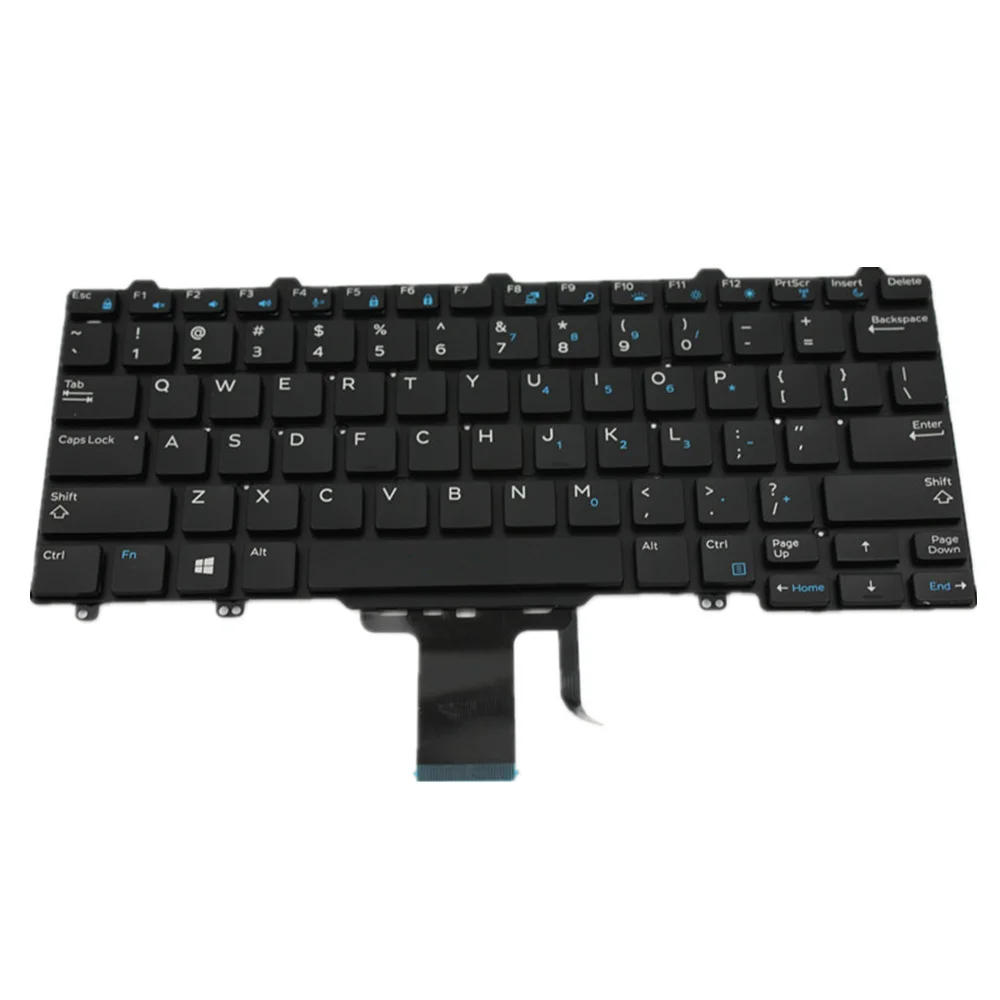 Laptop Keyboard For DELL Latitude E5250 E5270 US UNITED STATES edition Colour black