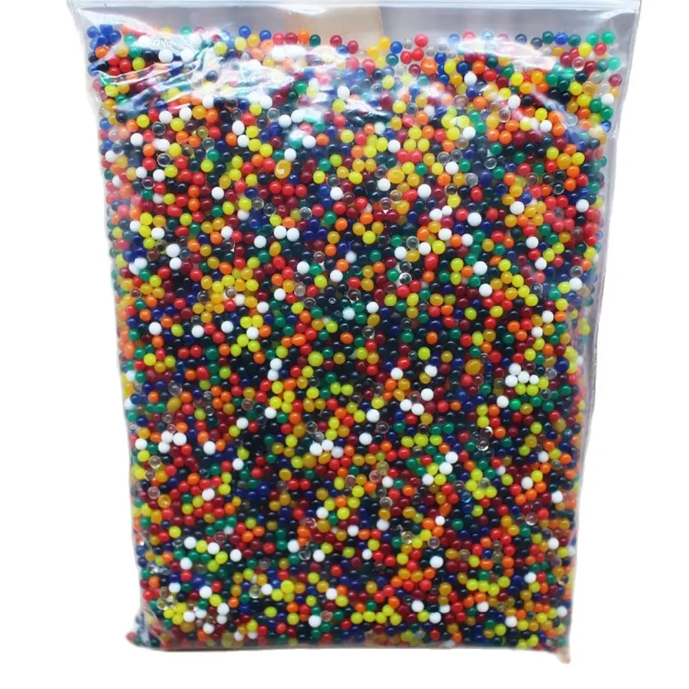 

240g Mix Hydrogel Water Beads Pearl Shaped Crystal Soil Mud Grow Bio Gel Ball For Flowers Plant Vase Gun Aqua Gel Beads Polymer