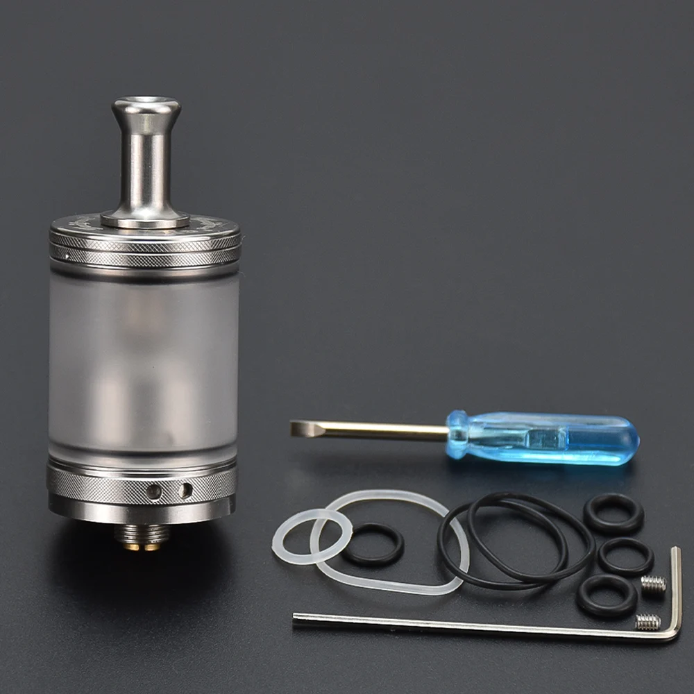 Taifun GTR MTL RTA Single Coil rta 23MM Atomizer 316ss 4ML Rebuildable Vaporizer vape Tank