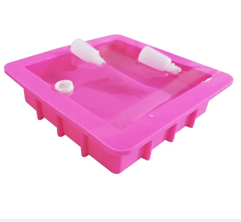 3000ML Large Silicone Rendering Handmade Soap Mold DIY Square Gypsum Resin Mold 3KG Capacity Soaps Making Tools