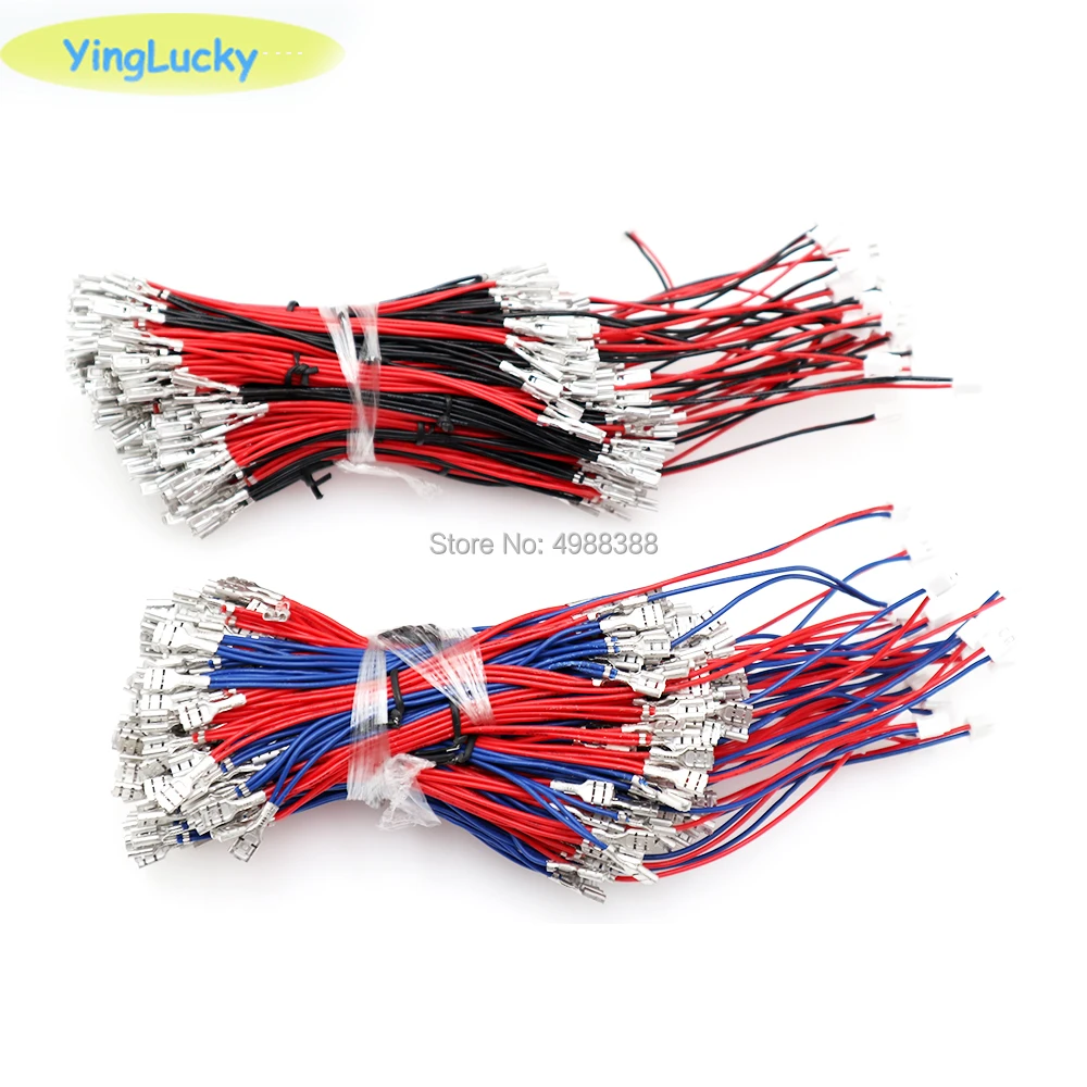 6.3mm ,4.8mm or 2.8mm Quick 2pin Cables 5V / 12V Illuminated Light Bulb Cable To USB Encoder for Arcade LED Button game Joystick