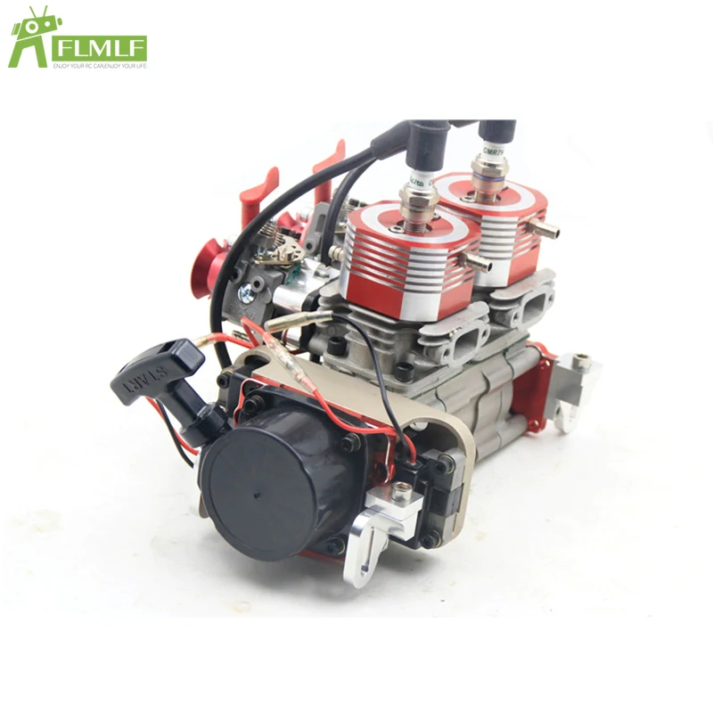 58CC Gasoline Engine Double Cylinders Fit for Zenoah CY RCMK Marine Gas Engine 58cc Rc Boat Toys Parts 1 58CC Gasoline Engine Double Cylinders Fit for Zenoah CY RCMK Marine Gas Engine 58cc Rc Boat Toys Parts 1