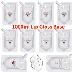 1000ml DIY Clear lipgloss base Oil Non-Stick Moisturizing Lipstick Material Gel Lip Gloss Base Handmade Liquid Lipstick Makeup