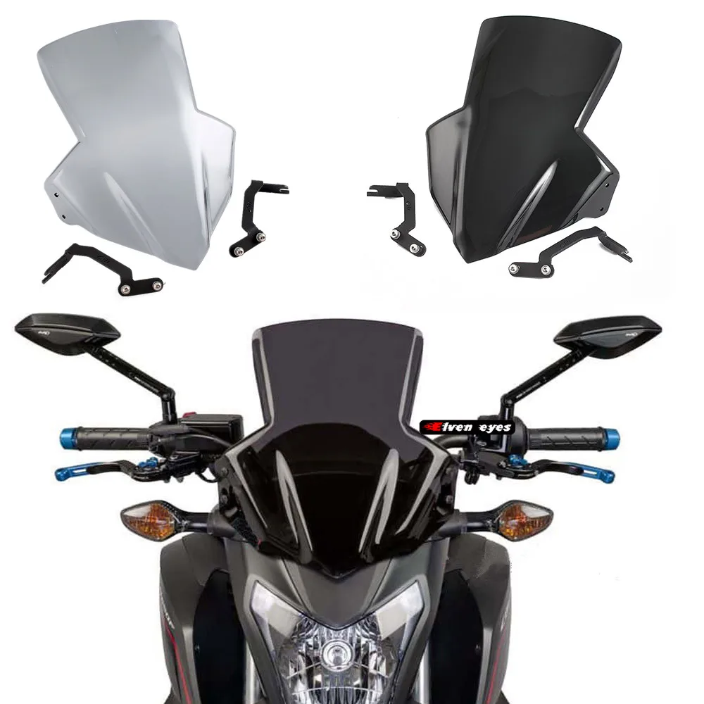 

Защита для ветрового стекла мотоцикла с кронштейном для Honda CB650F CB650FA 2014-2021 2017 2018 2019 2020