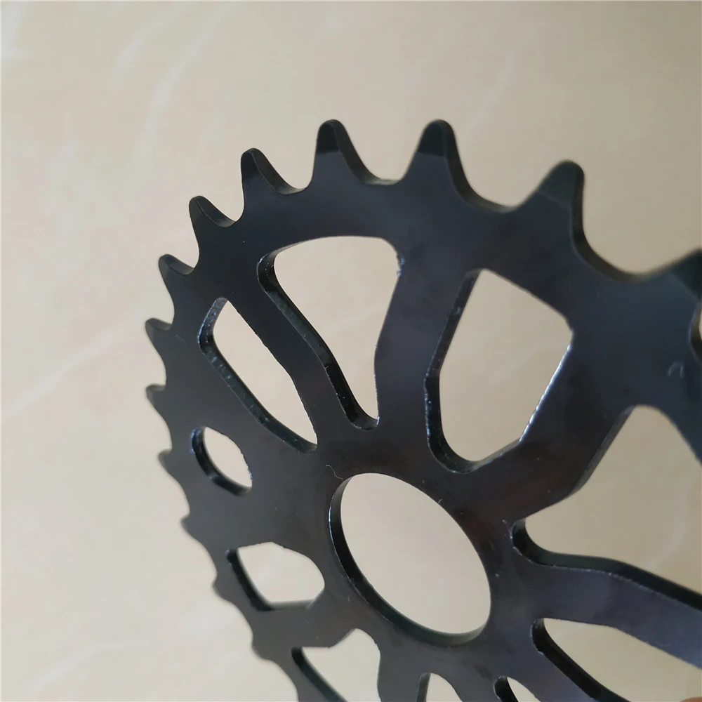 Bmxバイクスプロケットスチールチェーンリング自転車チェーンホイール