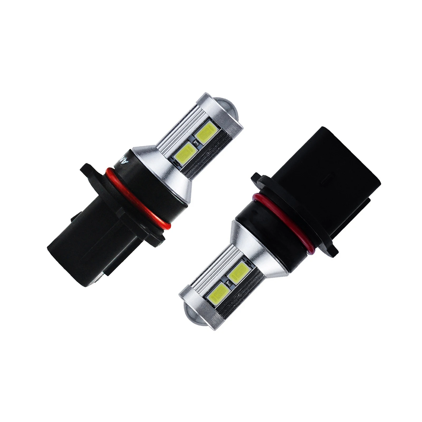 ANGRONG 2x P13W 9 SMD LED Bulb Fog Lamps Daytime Running Light DRL For Audi A4 B8 Q5 Chevrolet Camaro Mazda CX-5 Peugeot 508