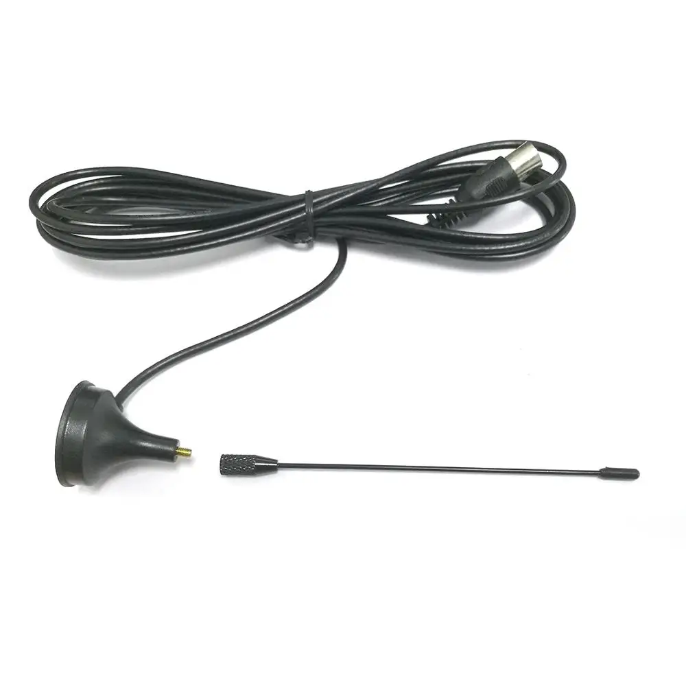 

DVB-T Antenna 9dBi high gain 174-230MHz 470-862MHz DVB-T-ANT GSM Antennas 16cm with extension cable 1.5m