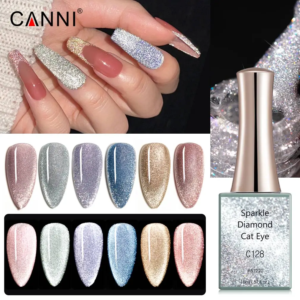 Canni 18 ml Big Size Long Wear Diamond No Wipe Top Coat Peel Off Base Coat Nagelmaniküre Soak Off UV LED TPO FREE Gel Polish – Detail 12