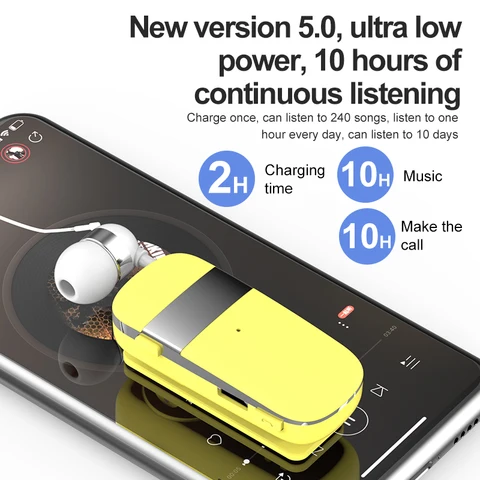 Беспроводные наушники K53 Mini Bluetooth с высоким качеством звука — пример использования