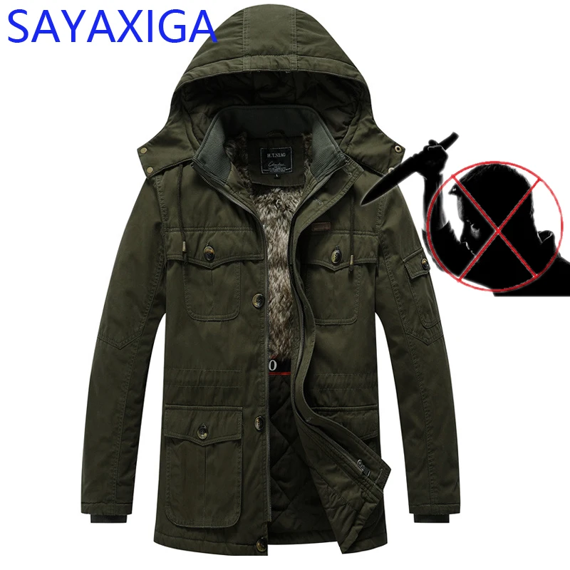 Self Defense Anti Cut Clothing Stealth Stab Knife Cut Resistant Anti Attack Mens Jackets Security Tactic Slash Proof Overcoat