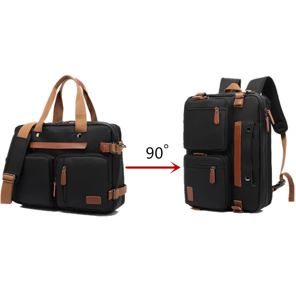 2025 New Backpack 17.3Inch Laptop Backpack Fashion Outdoor Travel Business Backpack Nylon Waterproof Diagonal Student Backpack