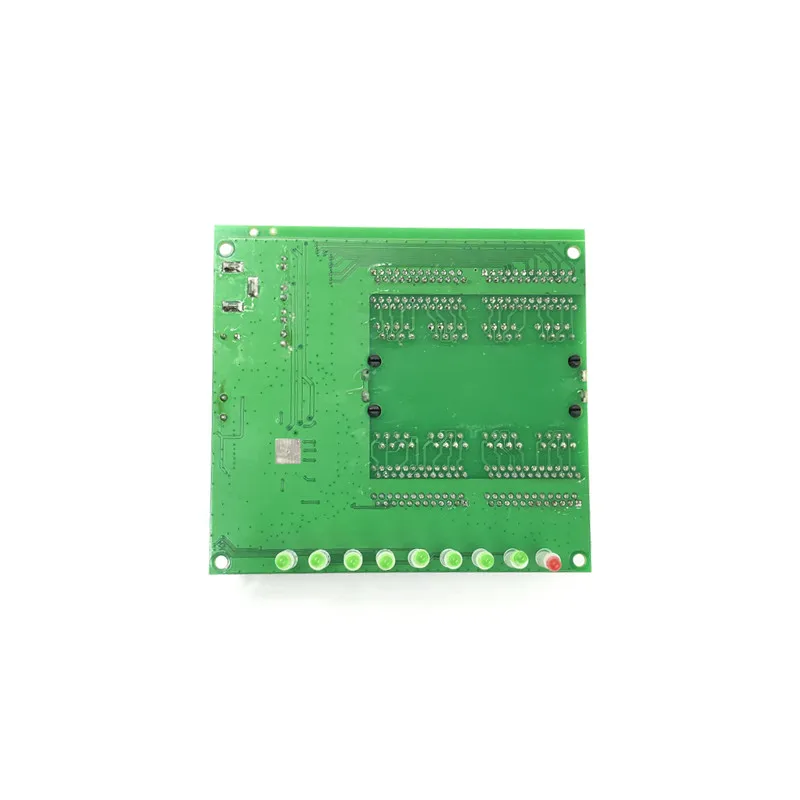 OEM PBC 8พอร์ตสวิตช์Gigabit Ethernet 8พอร์ตMet 8 Pin Way 10/100/1000 M Hub 8way power Pin Pcb Board OEMเจาะGat