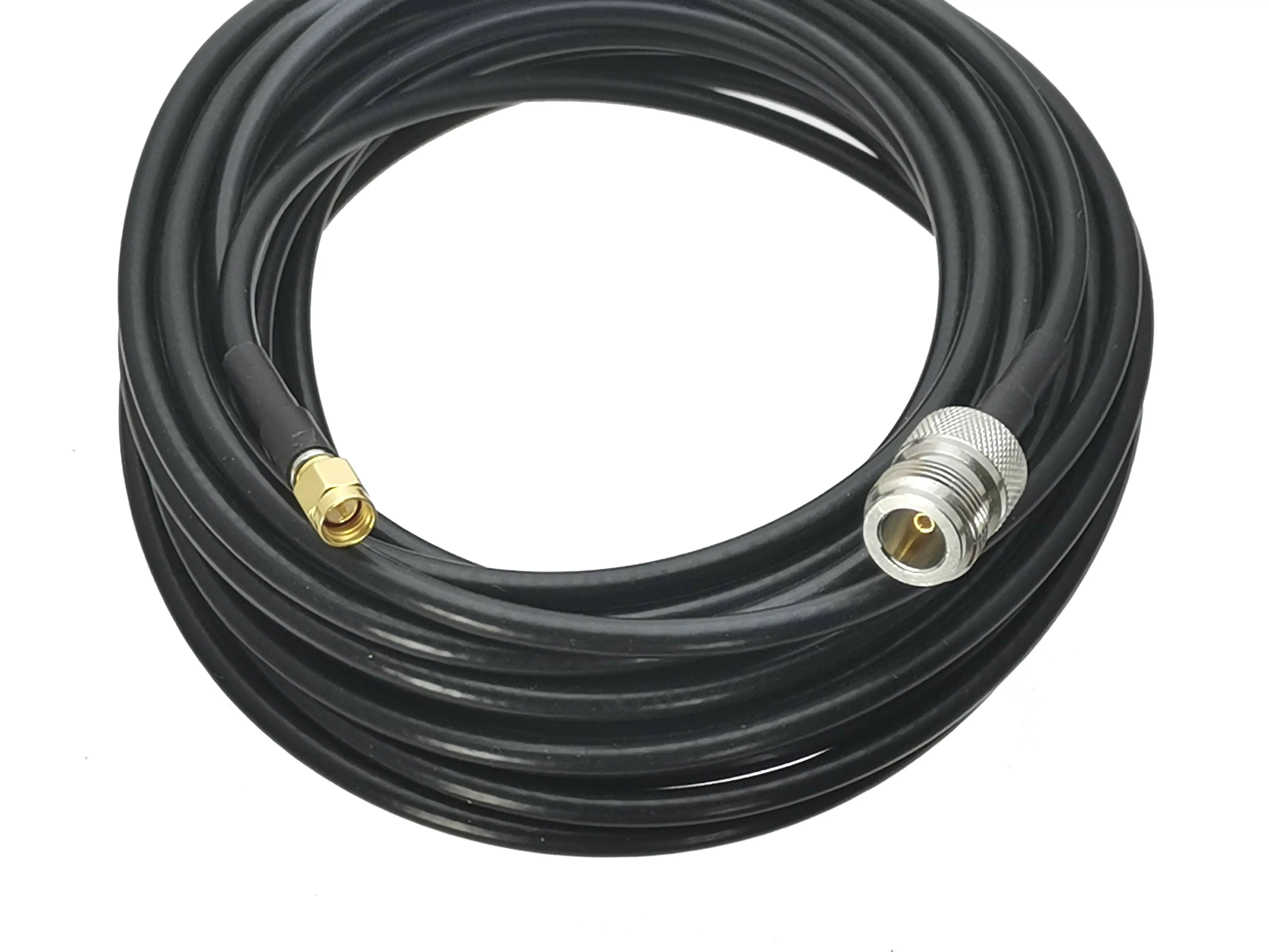 1 sztuk RG58 N żeńskie gniazdo do SMA męskie złącze wtykowe RF koncentryczny kabel rozruchowy Pigtail do anteny radiowej 6 cali ~ 50M — zdjęcie 3