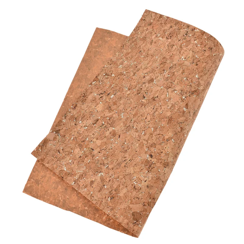 A4 Vintage DIY Handmade Soft Cork Fabric For Women Clothes Accessories Patchwork Sewing Craft Garment Materials