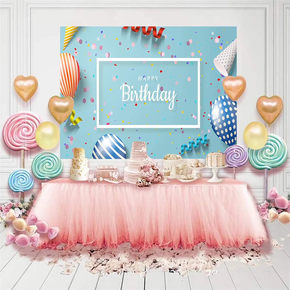 Party Photography Backdrop Photo Shoot Birthday Newborn Portrait Background Baby Photocall