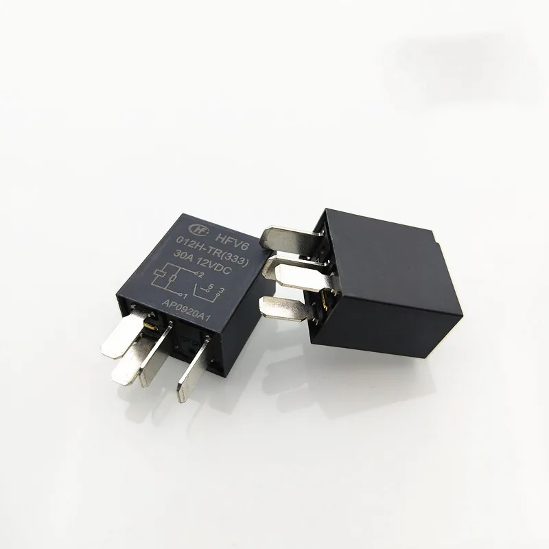 

5PCS/lot 100%Original New Automotive relay HFV6-012H-TR 12VDC HFV6-024H-TR 24VDC HFV6-012H-TR-12V HFV6 012H 12v TR 30A 4PIN