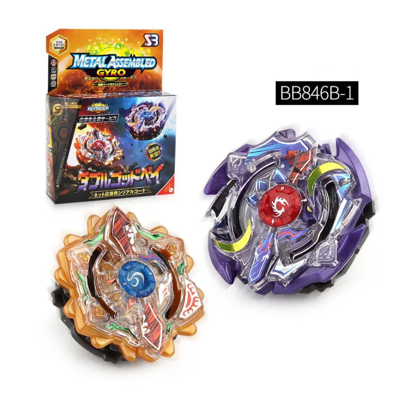 

B-X TOUPIE BURST BEYBLADE Plastic Mix And Match BB846B-1 Gyro Metal Fusion Turbo Fighting 4D Super Evo