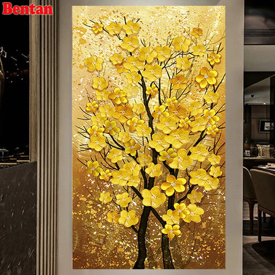 

diy diamond painting Chinese vertical version money tree cross stitch crystal painting diamond mosaic square round embroidery