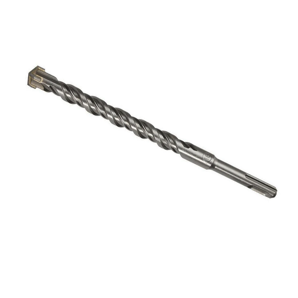 6pcs/sets  210mm 6/8/10/12/14/16mm SDS Plus Crosshead Twin spiral Hammer Drill Bits Twist Electric Hammer Round Shank Drill Bit