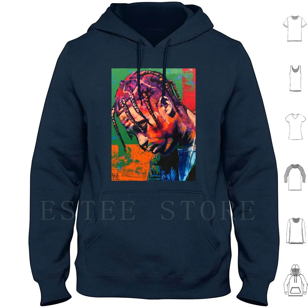 Hoodies Long Sleeve 2014 Forest Hills Drive J Cole Blond Flower Boy Rapper Megan The Stallion Lil Durk Lil Uzi Vert