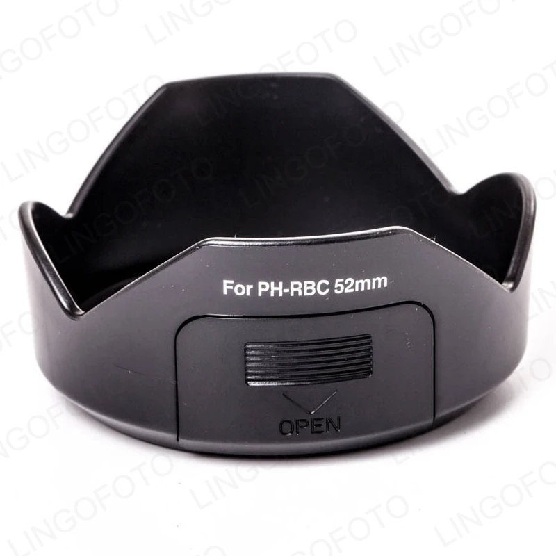 LENS HOOD SHADE for Pentax smc DA 18-55mm F3.5-5.6 AL WR Lens replace PENTAX PH-RBC 52MM