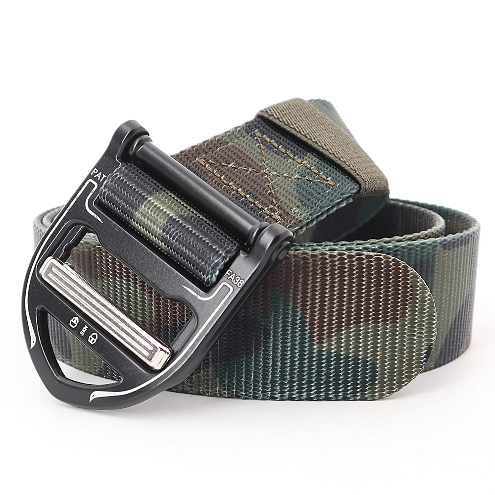 

Men's Belt Army Outdoor Hunting Tactical Multi Function Combat Survival High Quality Marine Corps Canvas for Nylon Male Luxury