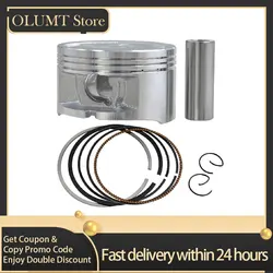 Motorcycle Accessories Cylinder Bore Size 69mm 69.25mm 69.5mm 69.75mm 70mm Piston Rings Full Kit For YAMAHA YP250 Majesty 4HC