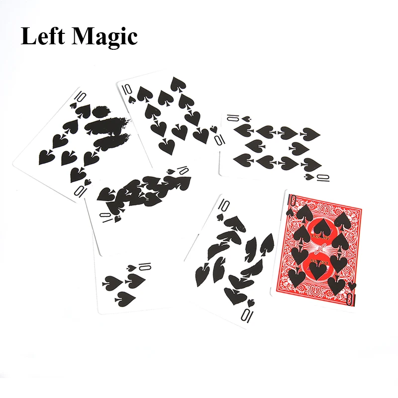 New Fast Printing Gimmick Cards Magic Tricks Presto Printo Fast Card Close Up Magic Poker Mentalism Illusion