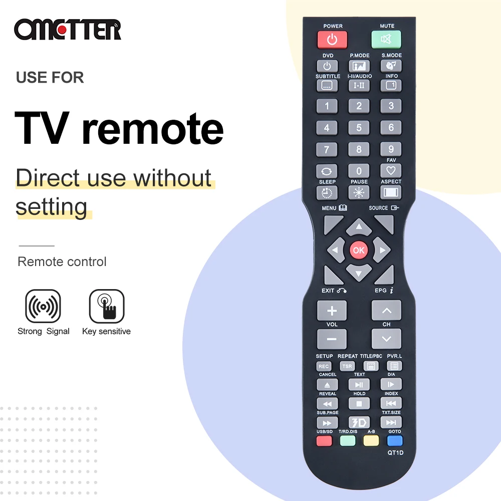 جديد QT1D التحكم عن بعد ل soniq تلفاز LCD QT166 QT155 QT155S QT1E E48W13A-AU E40W13A-AU