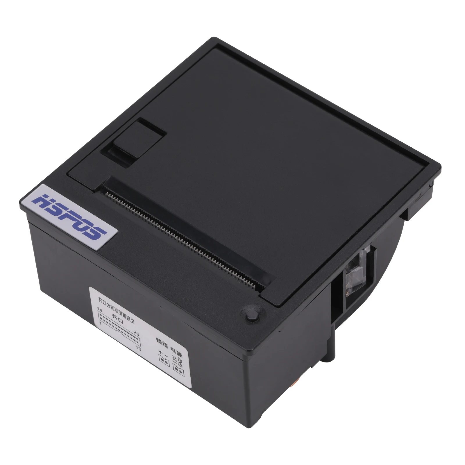 HSPOS Mini Thermal Receipt Printer 2 Inch Thermal Panel Printer 12V Free SDK for Self-service Instrument HS589D