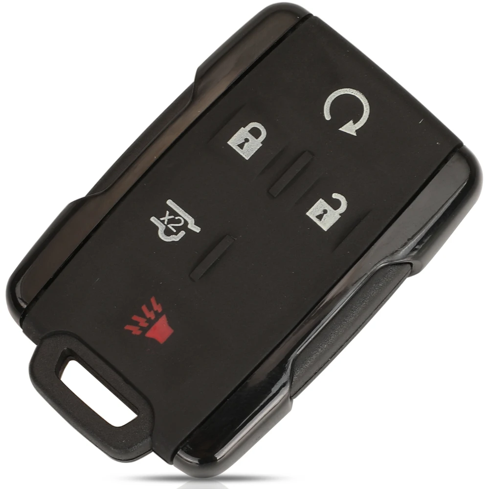 Jingyuqin 3/4/5/6BTN Keyless Entry Case für GMC Yukon XL Chevrolet Tahoe Suburban Sierra Silverado Remote Key FOB Shell Gehäuse