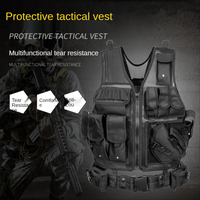 Tactical Vest CS Outdoor Protective Lightweight VestHunting Military Molle Plate Carrier Magazine Airsoft Paintball