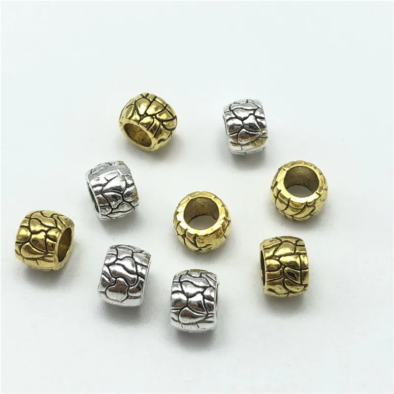 

20pcs 8mm ring metal spacer beads loose beads connectors for fashion jewelry making DIY handmade bracelet necklace accessories