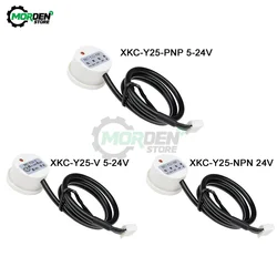 XKC-Y25-PNP XKC-Y25-V T12V Nicht-Kontaktieren Flüssigkeit Level Sensor Schalter Detektor Äußere Einhaltung Level Sensor NPN PNP RS485 DC 5V-24V