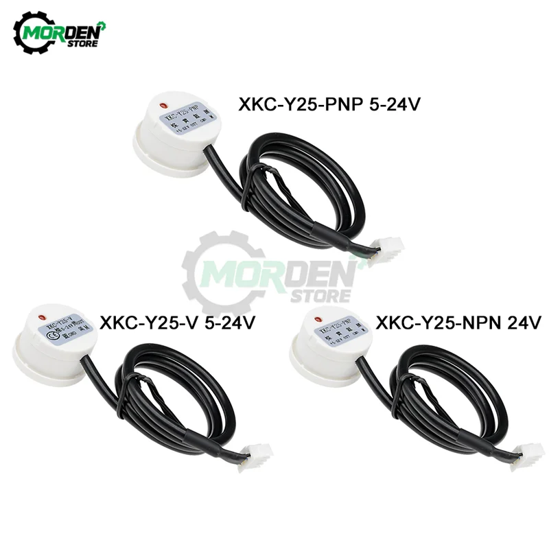 Sensor de Nível Líquido sem Contato Detector de Interruptor Aderente Exterior cc 5v24v Xkc-y25-pnp T12v Npn Pnp Rs485