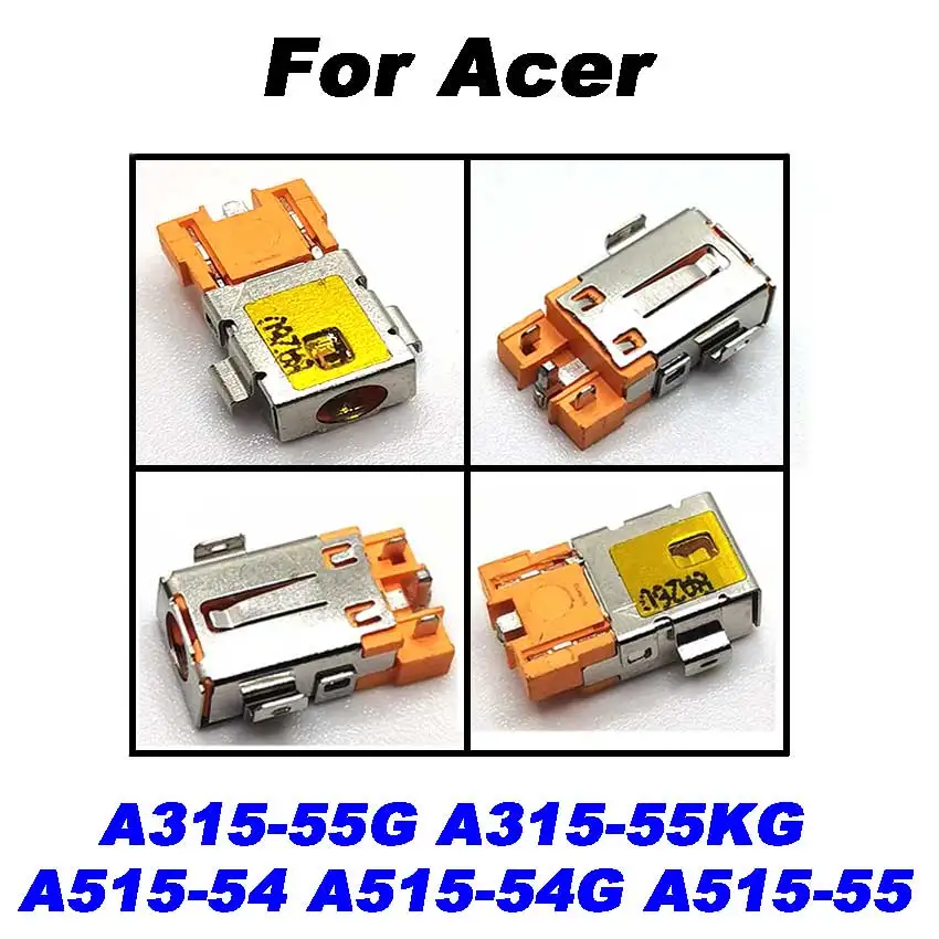 10Pcs NEW Laptop DC Power Jack For ACER A515-54 A515-54G A515-55 A315-55G A315-55KG DC Connector Laptop Socket Power Replacement