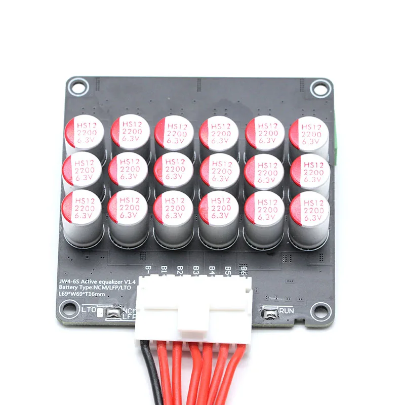 4S 5S 6S 5A Active Equalizer Balancer Li-ion Lifepo4 LTO Lithium Battery BMS Energy transfer Balance board CELLS 2.2V 3.2V 3.7V