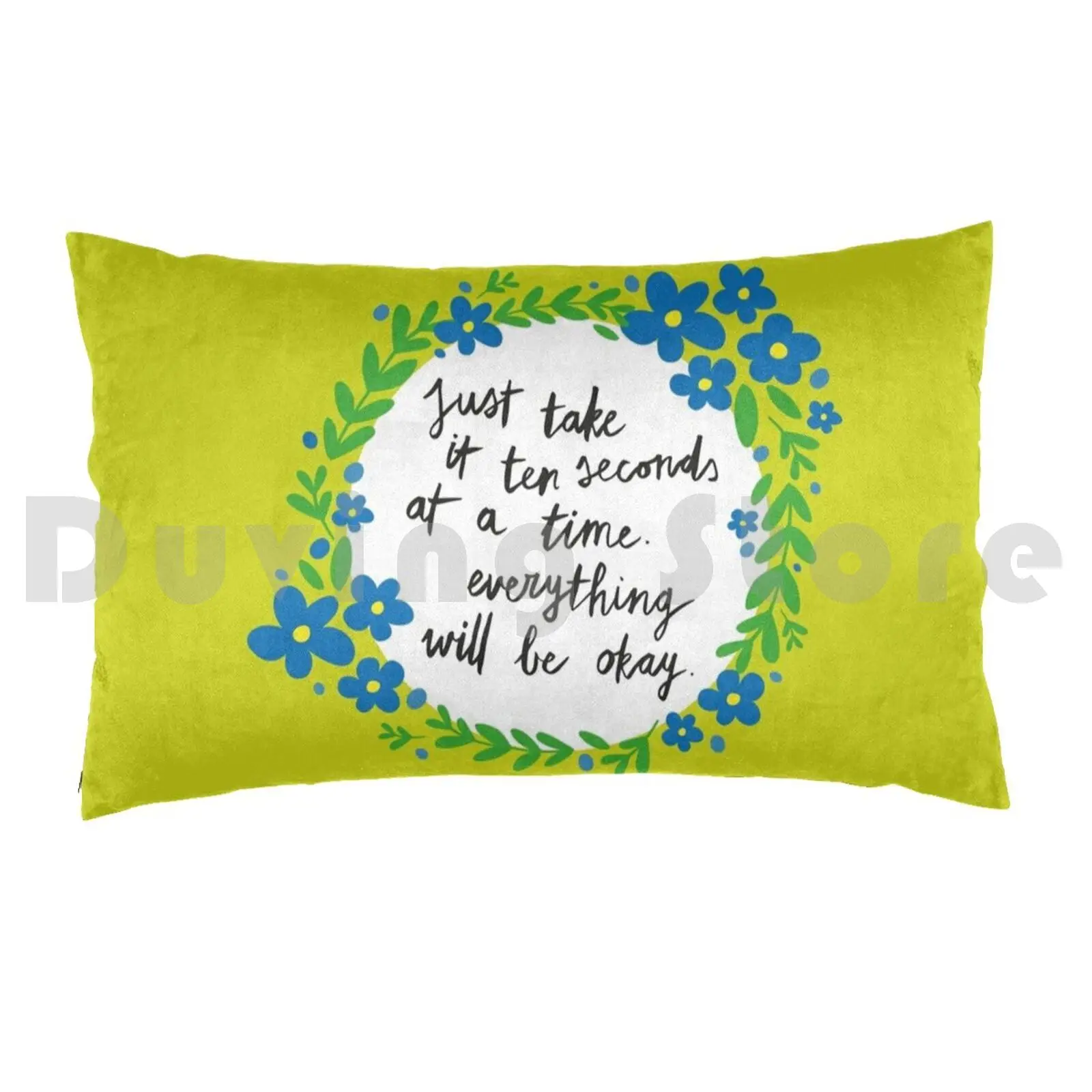 Ten Seconds Pillow Case DIY 50*70 Unbreakable Kimmy Schmidt Kimmy Schmidt Ten Seconds 10 Seconds 10 Seconds